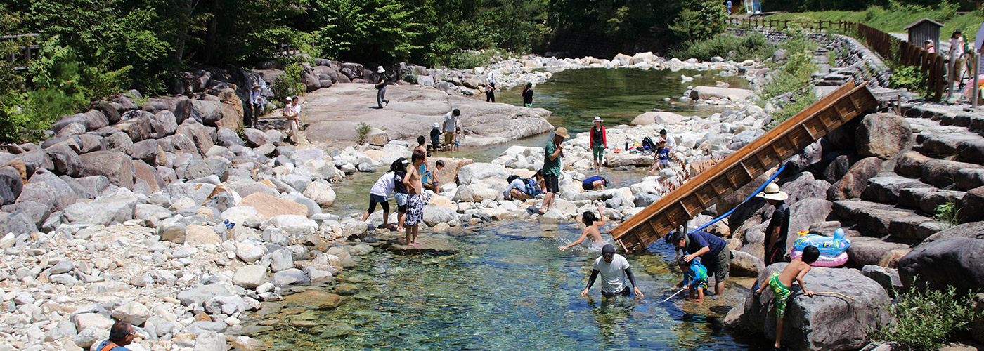 森林浴発祥の地「赤沢自然休養林」